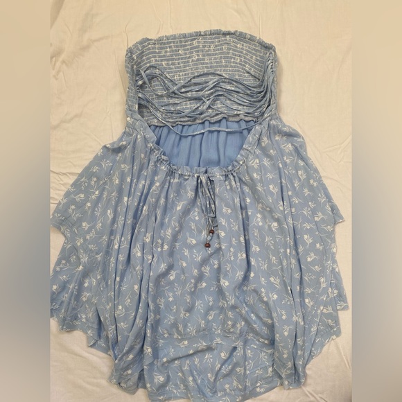 Isabelles Cabinet Blue Graceland Floral Dress - Picture 2 of 2